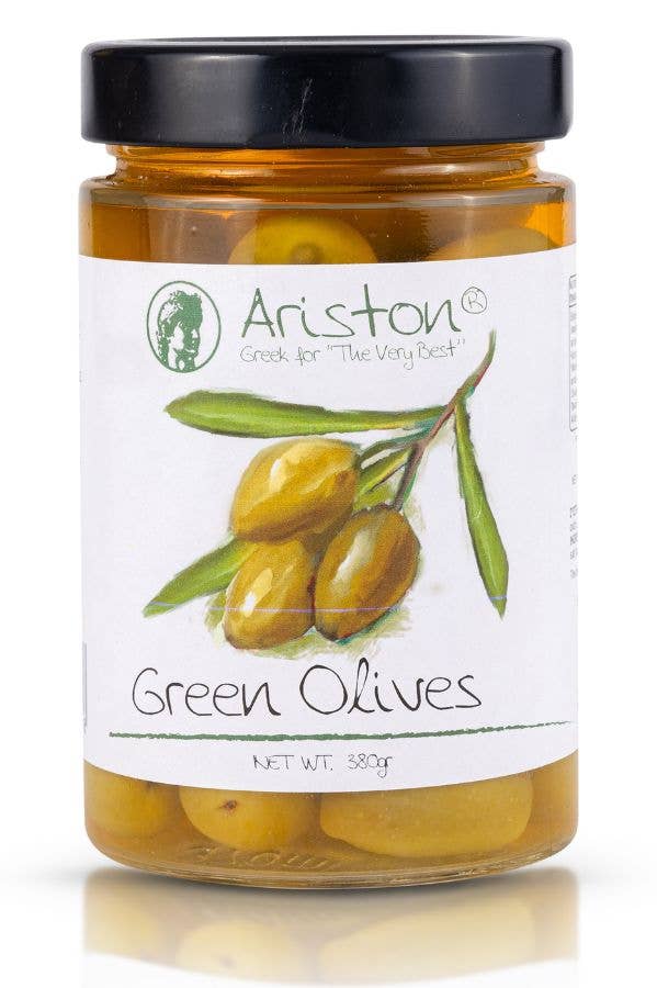 Ariston Green Olives 13.40 oz