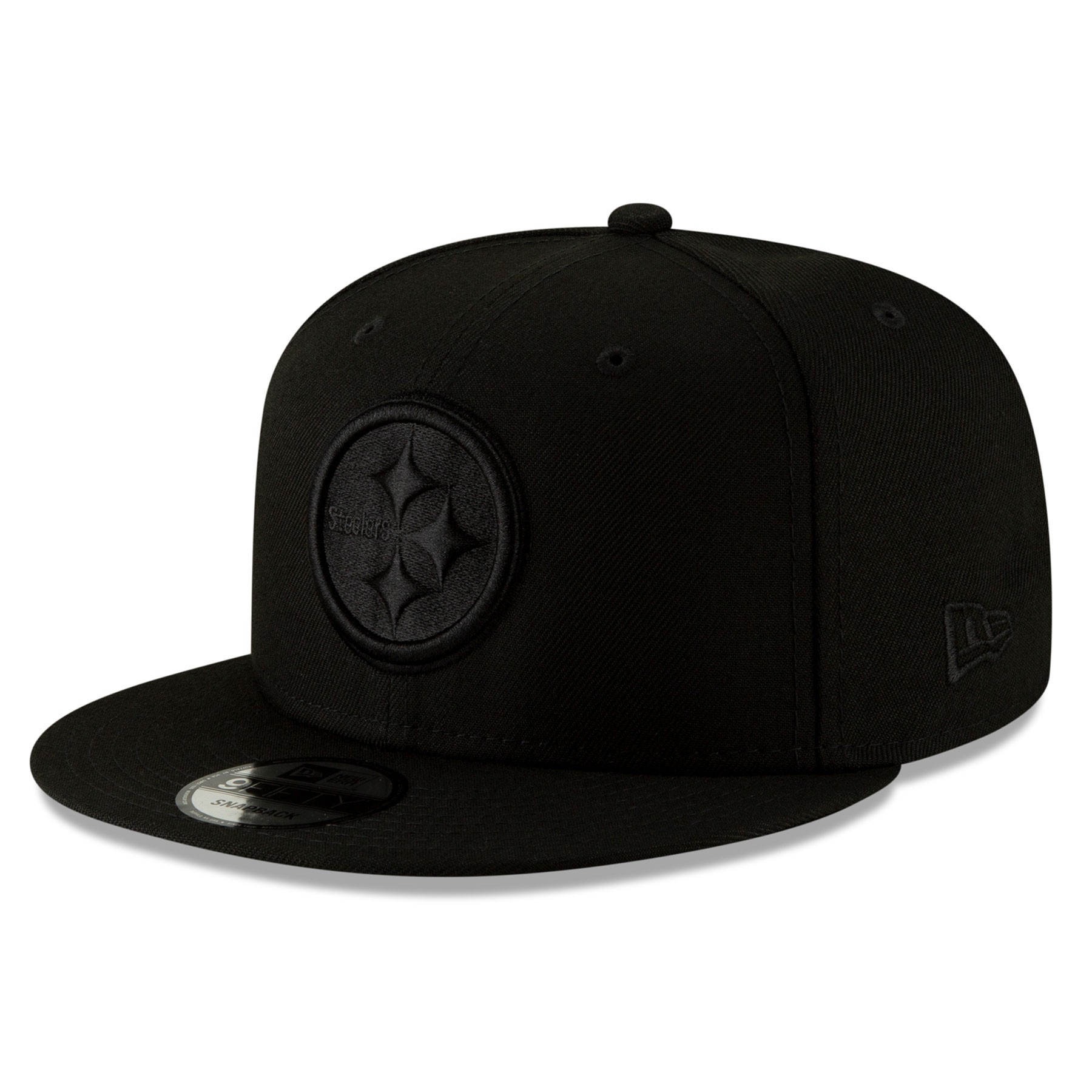Pittsburgh Steelers Blackout New Era 9FIFTY Snapback Hat