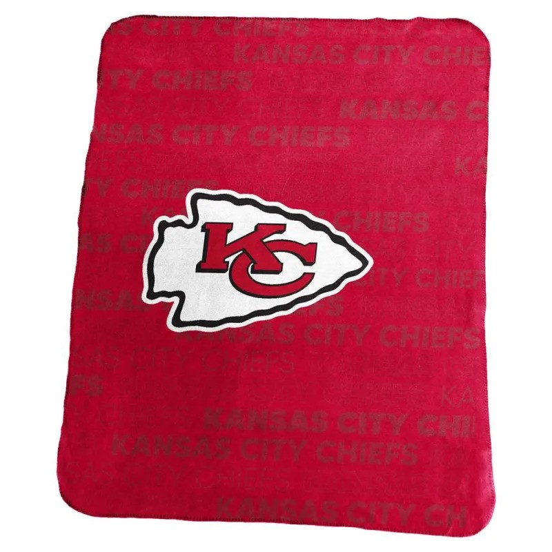 Kansas City Chiefs Logo Brands Classic Fleece Blanket - 50x60"