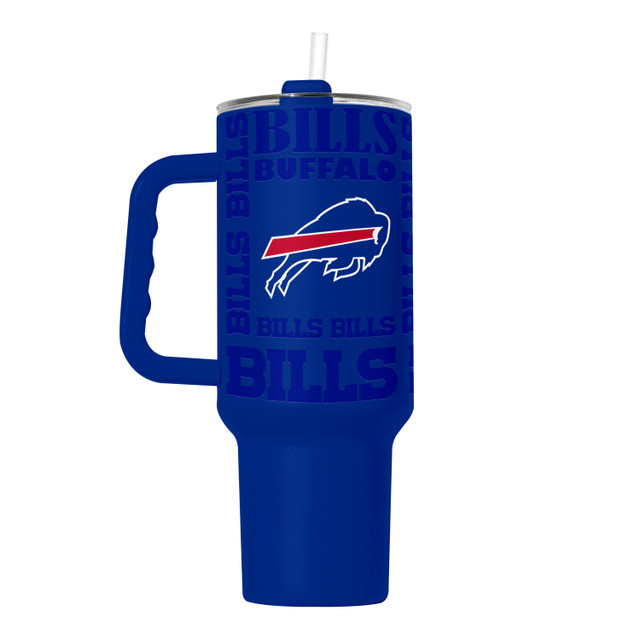 Buffalo Bills Powdercoat Replay Tumbler 40oz