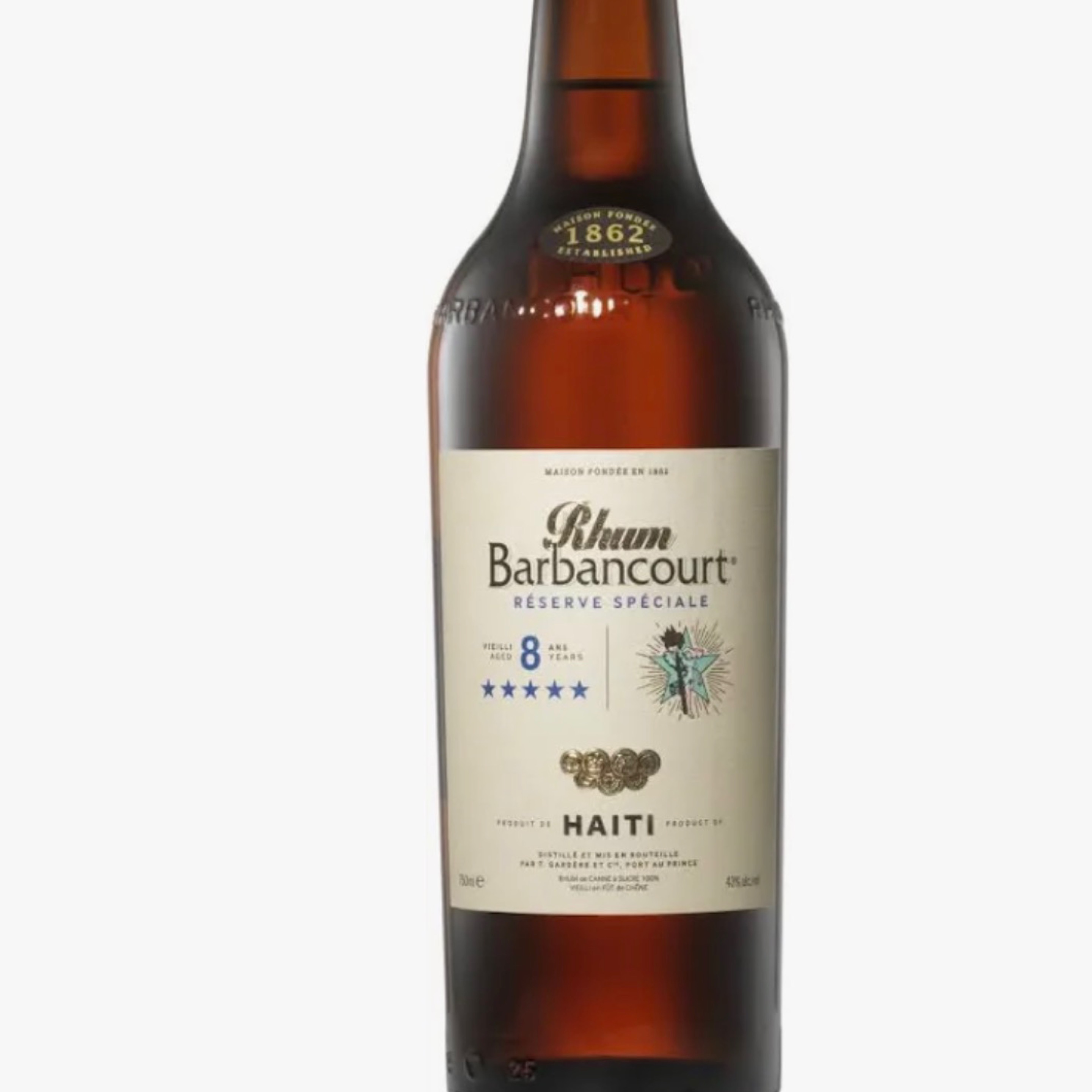 Rum Barbancourt 5 Stars Shot