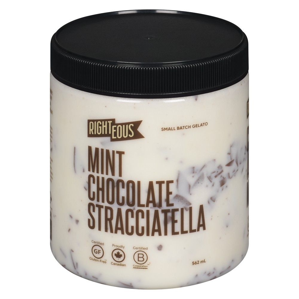 Righteous Mint Stracciatella Gelato