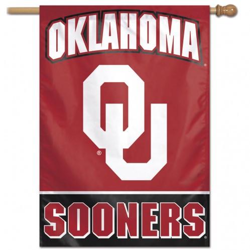 Oklahoma Sooners Alternate Vertical House Flag 28x40"
