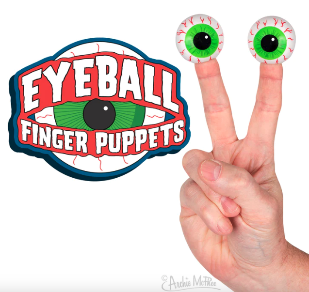 Eyeball Finger Puppets