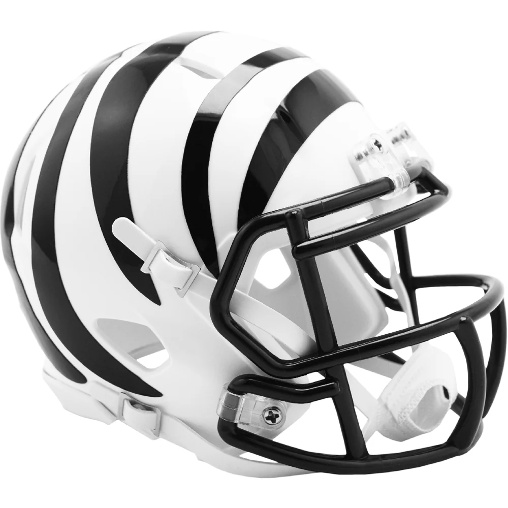 Cincinnati Bengals White Alternate Riddell Speed Mini Helmet