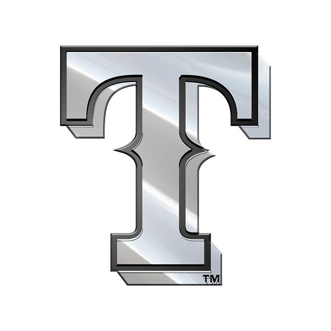 Texas Rangers Premium Metal Auto Emblem