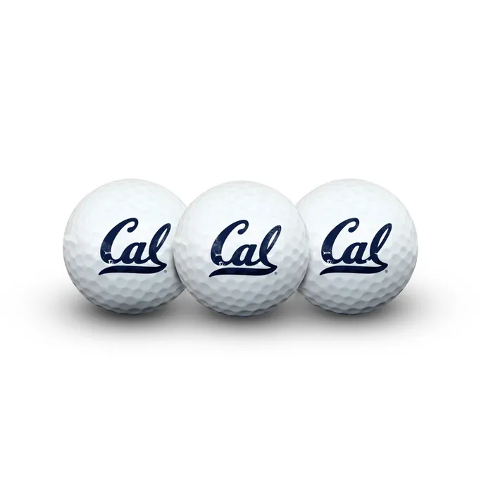 Cal Golden Bears Golf Balls 3 Pack