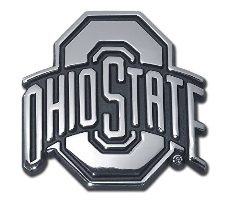 Ohio State Buckeyes Premium Metal Auto Emblem