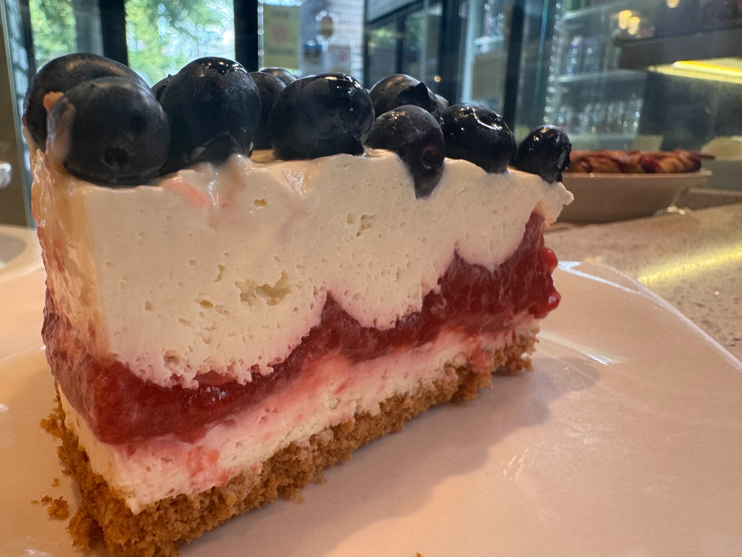 Red, White & Blue Cheesecake