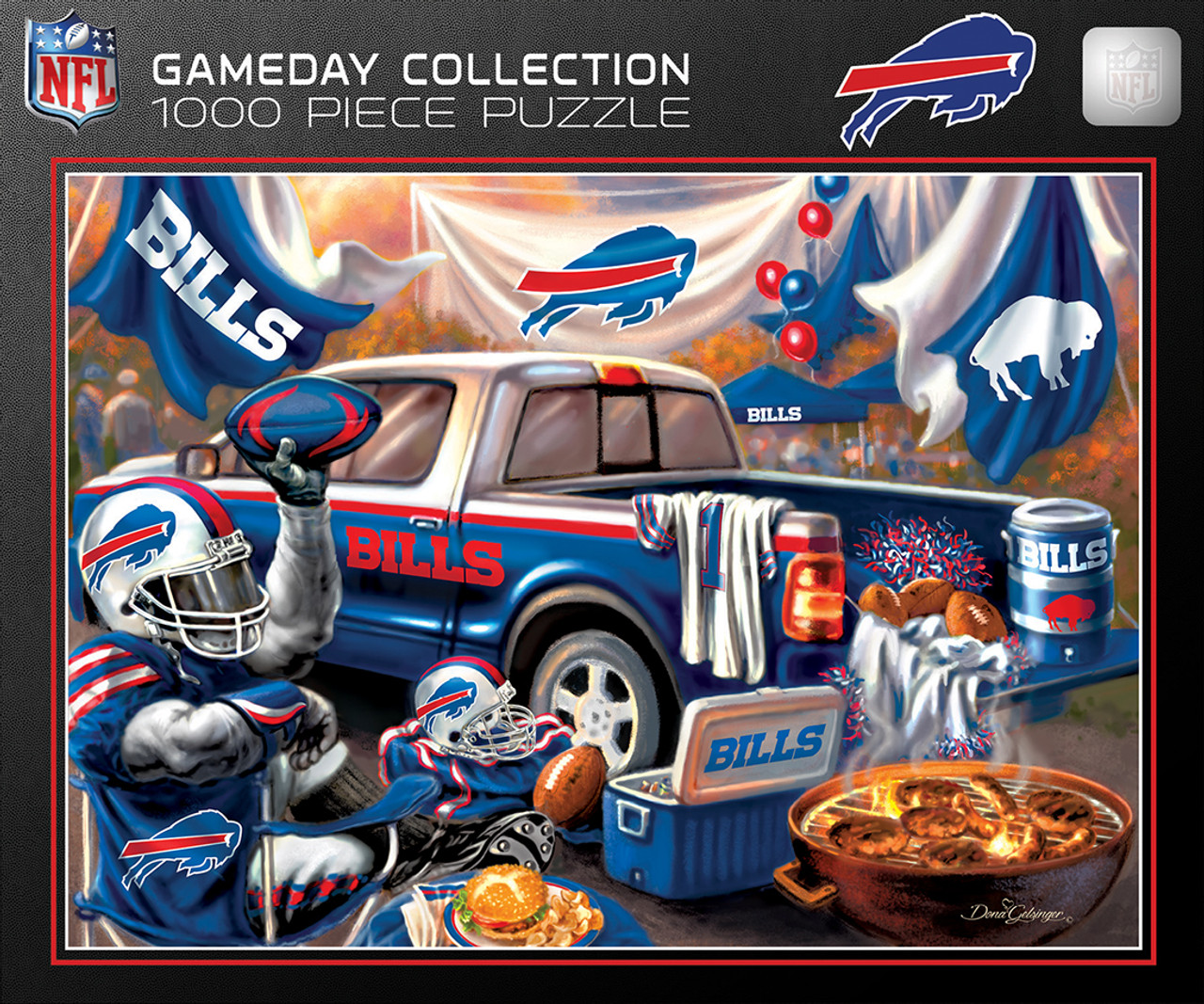 Buffalo Bills 1000 Piece Gameday Design Puzzle