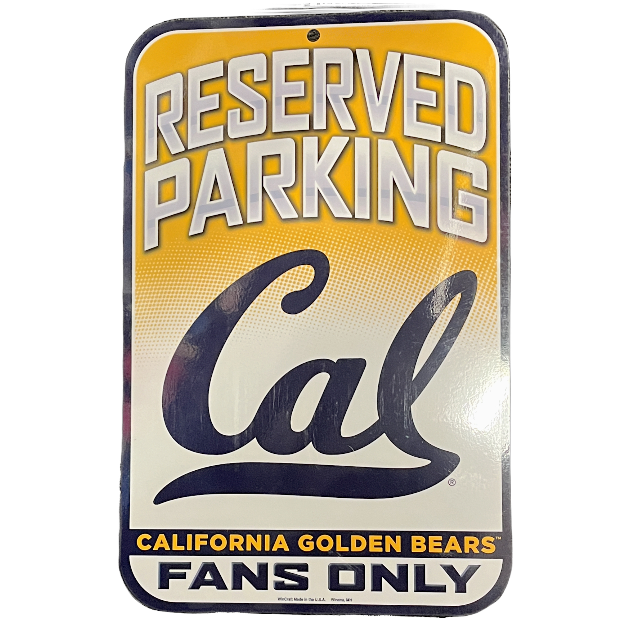 California Golden Bears Parking Sign