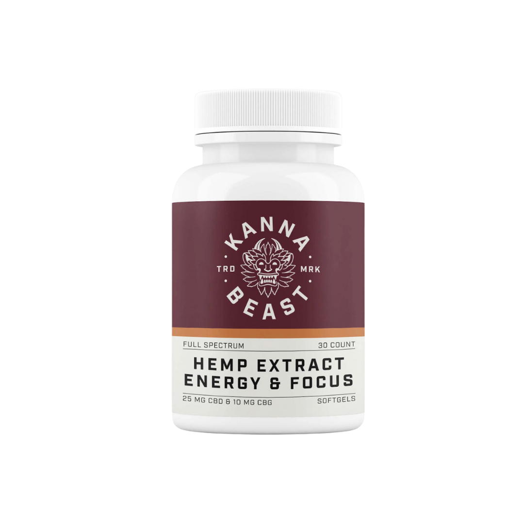 Energy and Focus Softgels