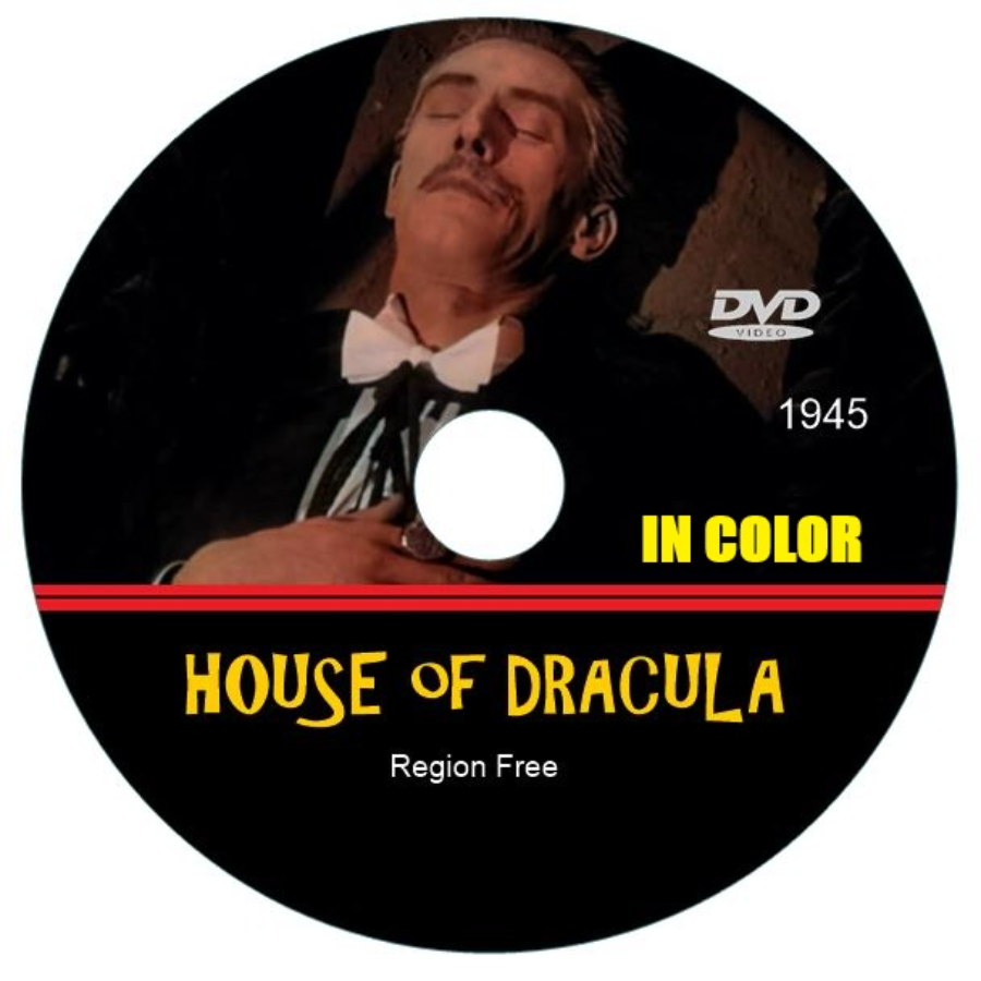 House of Dracula (1945) in Color, DVD