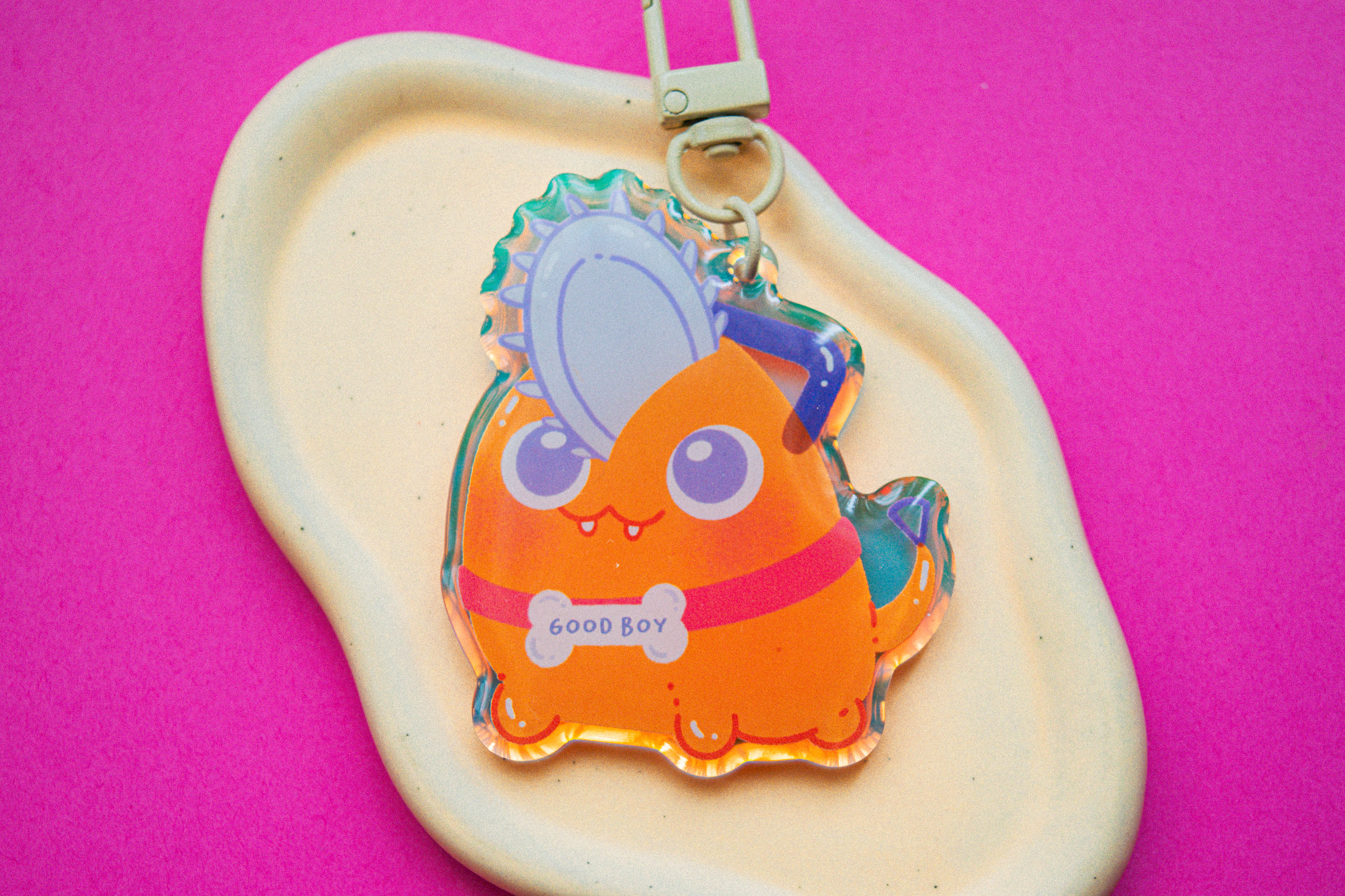 K2. Pochita Keychain