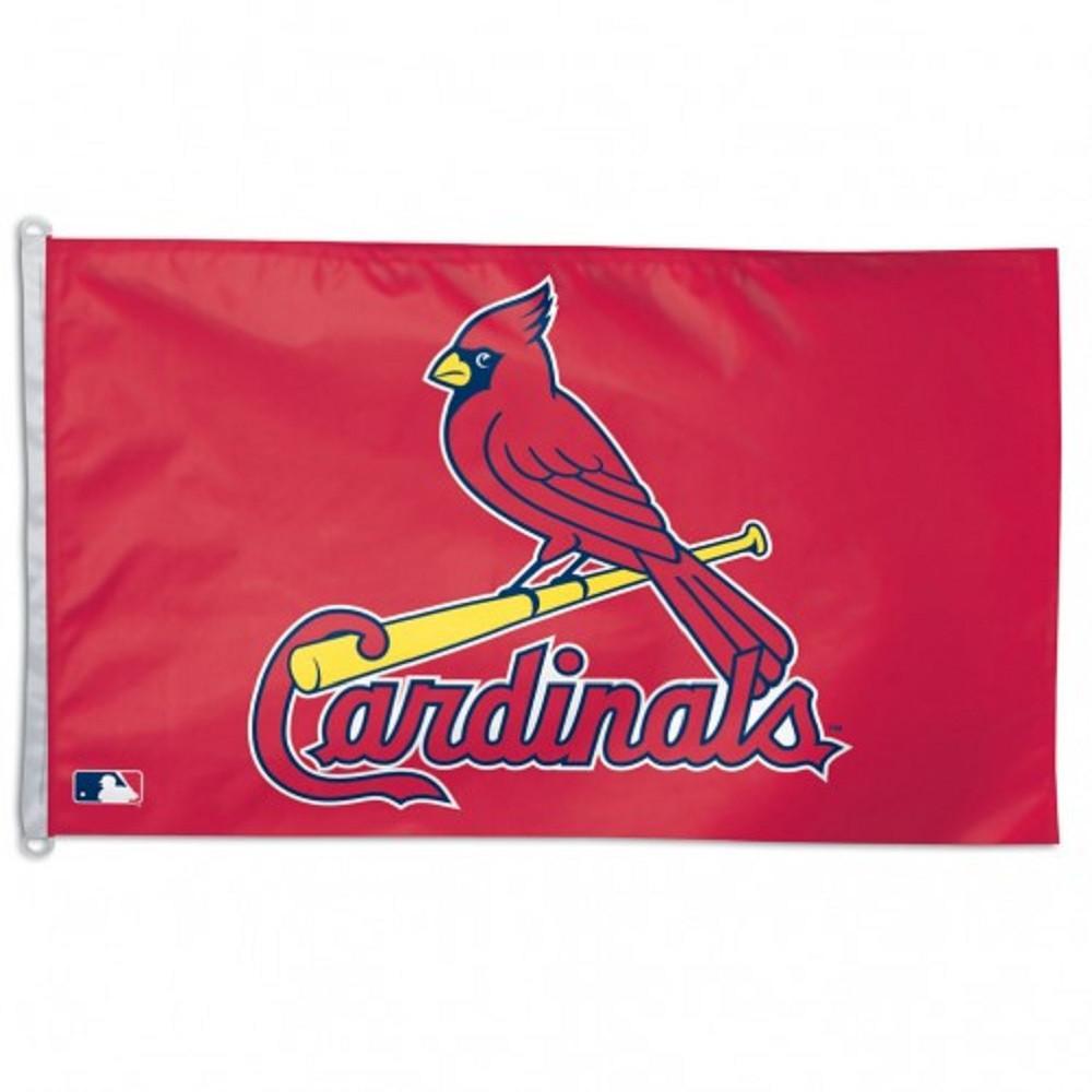 St. Louis Cardinals Red Alternate Logo Flag 3x5'