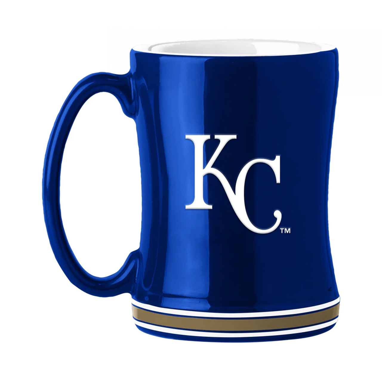 Kansas City Royals Sculpted Coffee Mug 14oz