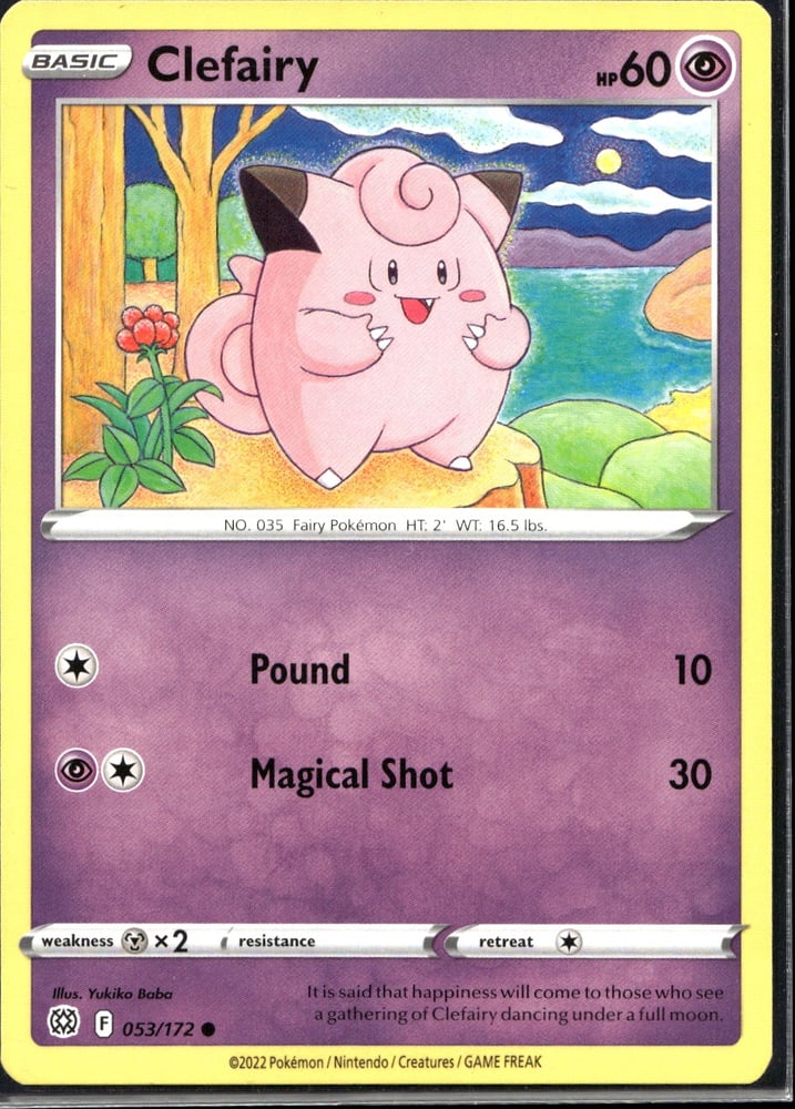 Clefairy - SWSH9 53/172