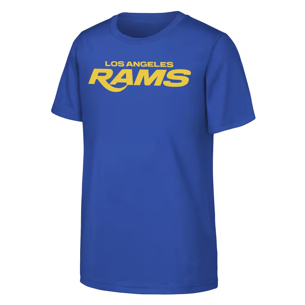 Los Angeles Rams Royal Blue 2026 Wordmark Kids Shirt