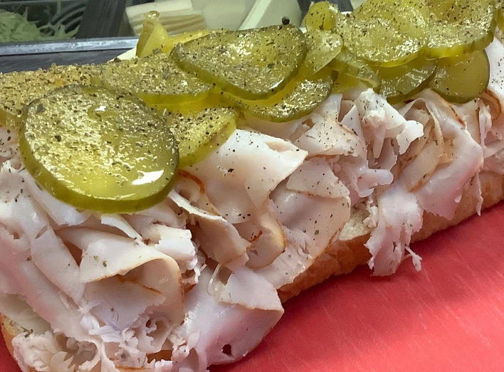 Turkey hero sub sandwich — Town Hero Subs, Palm Beach County FL