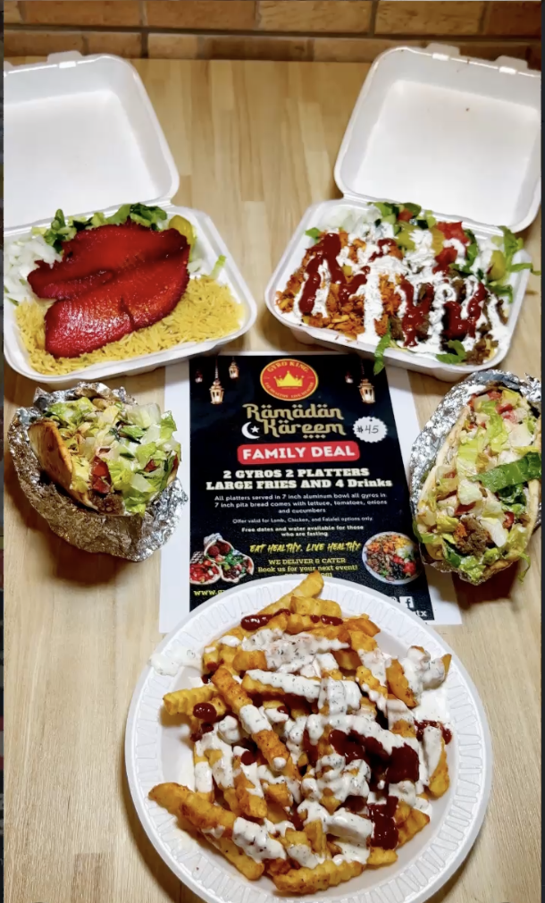 Ramadan Family Deal (2 Gyros + 2 Platters + Large Fries)