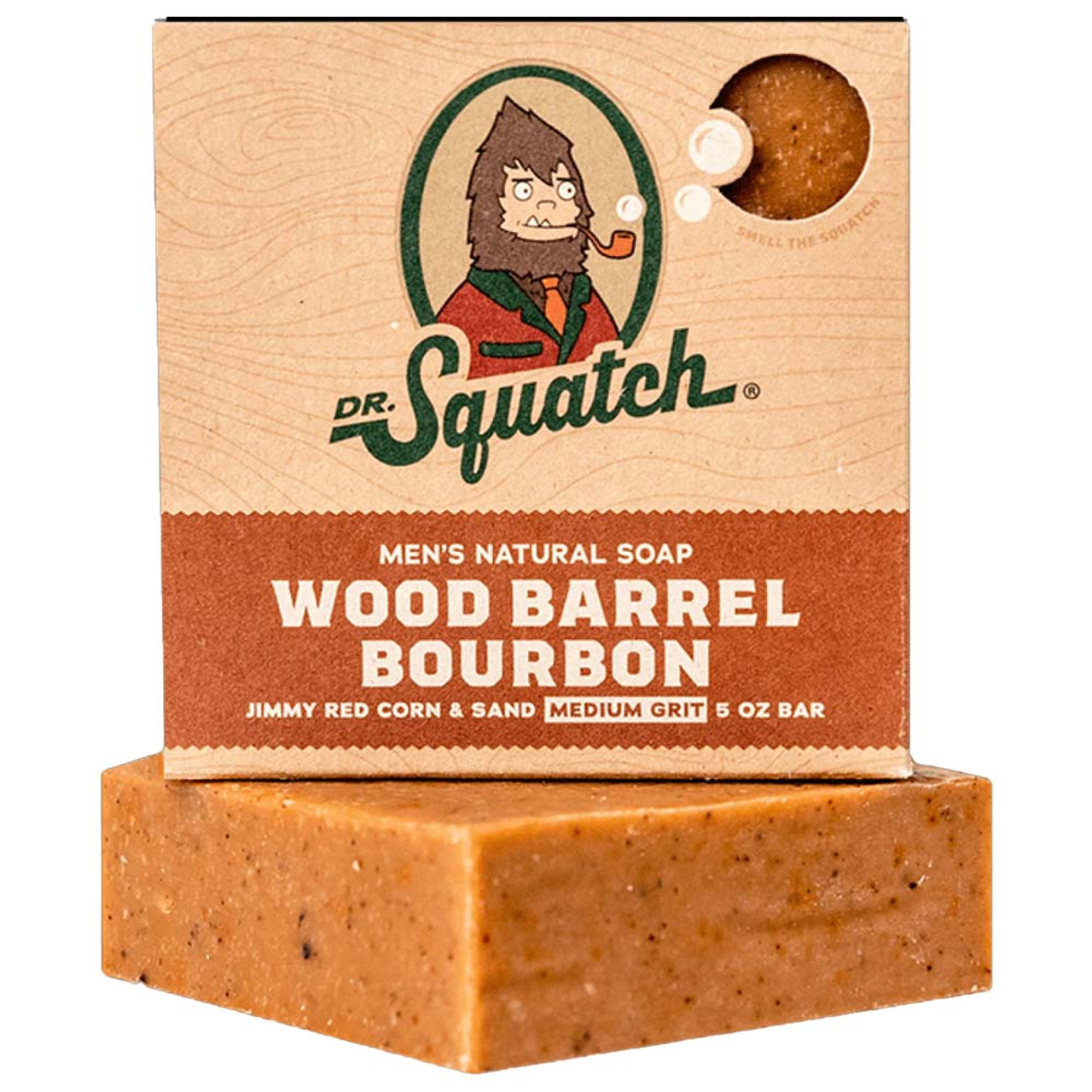 Wood Barrel Bourbon Soap