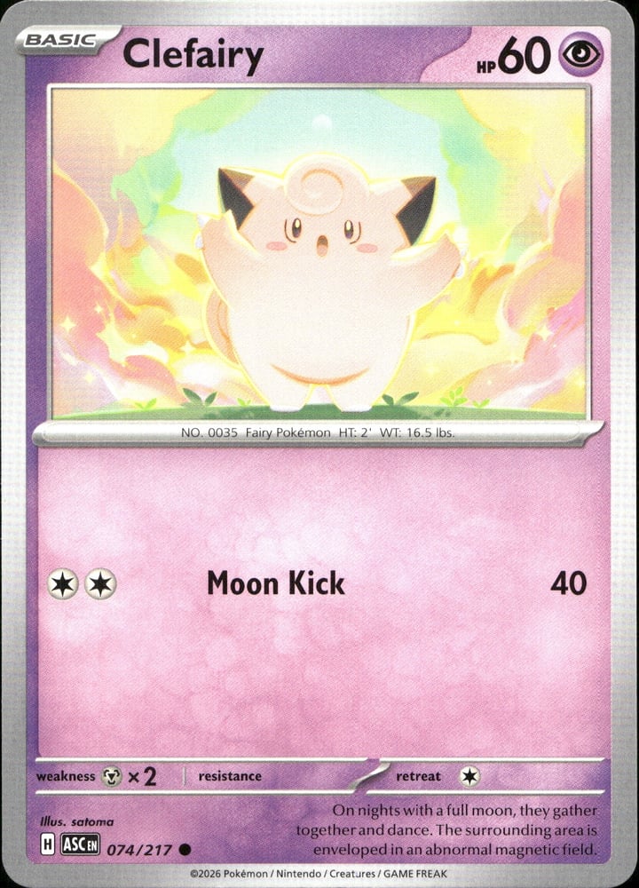 Clefairy - ME02.5 74/217