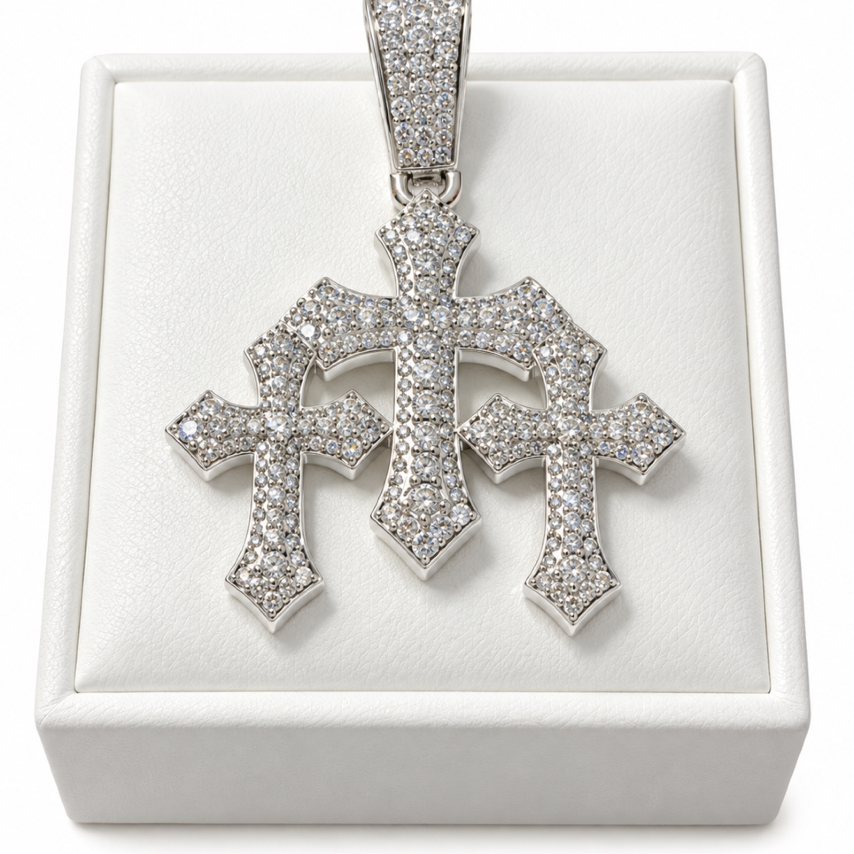 Chromes Cross Pendant  Silver 