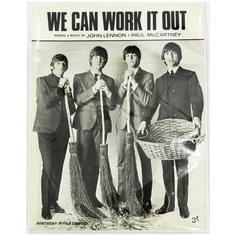 Beatles, The -- We Can Work it Out [Sheet Music]