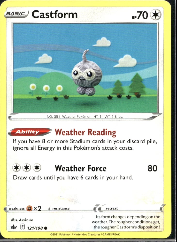 Castform - SWSH6 121/198