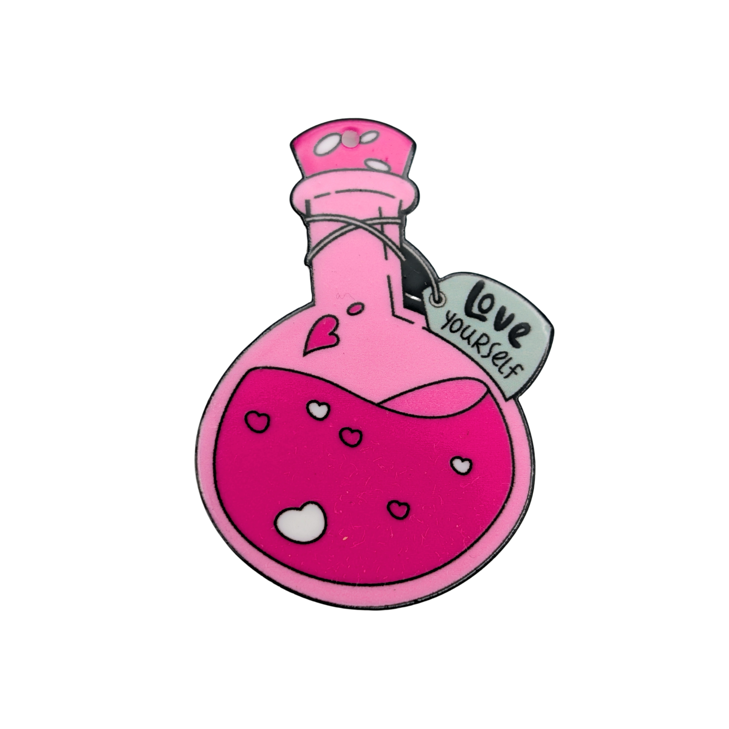 Pink Potion Charms — Love Yourself Potion