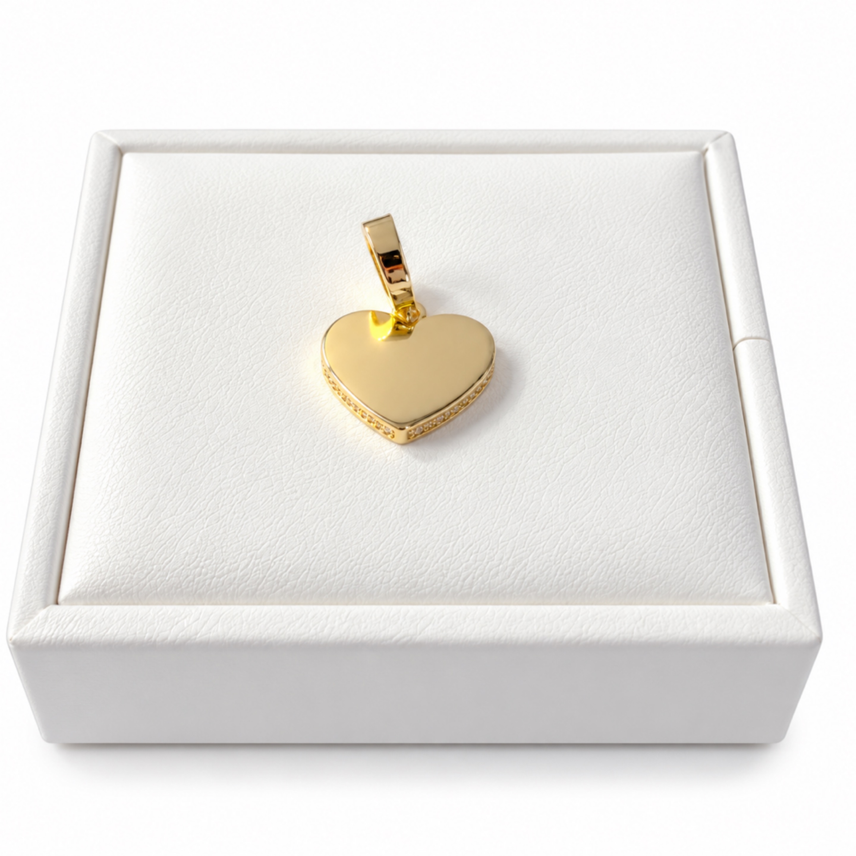 Gold Heart Pendant 