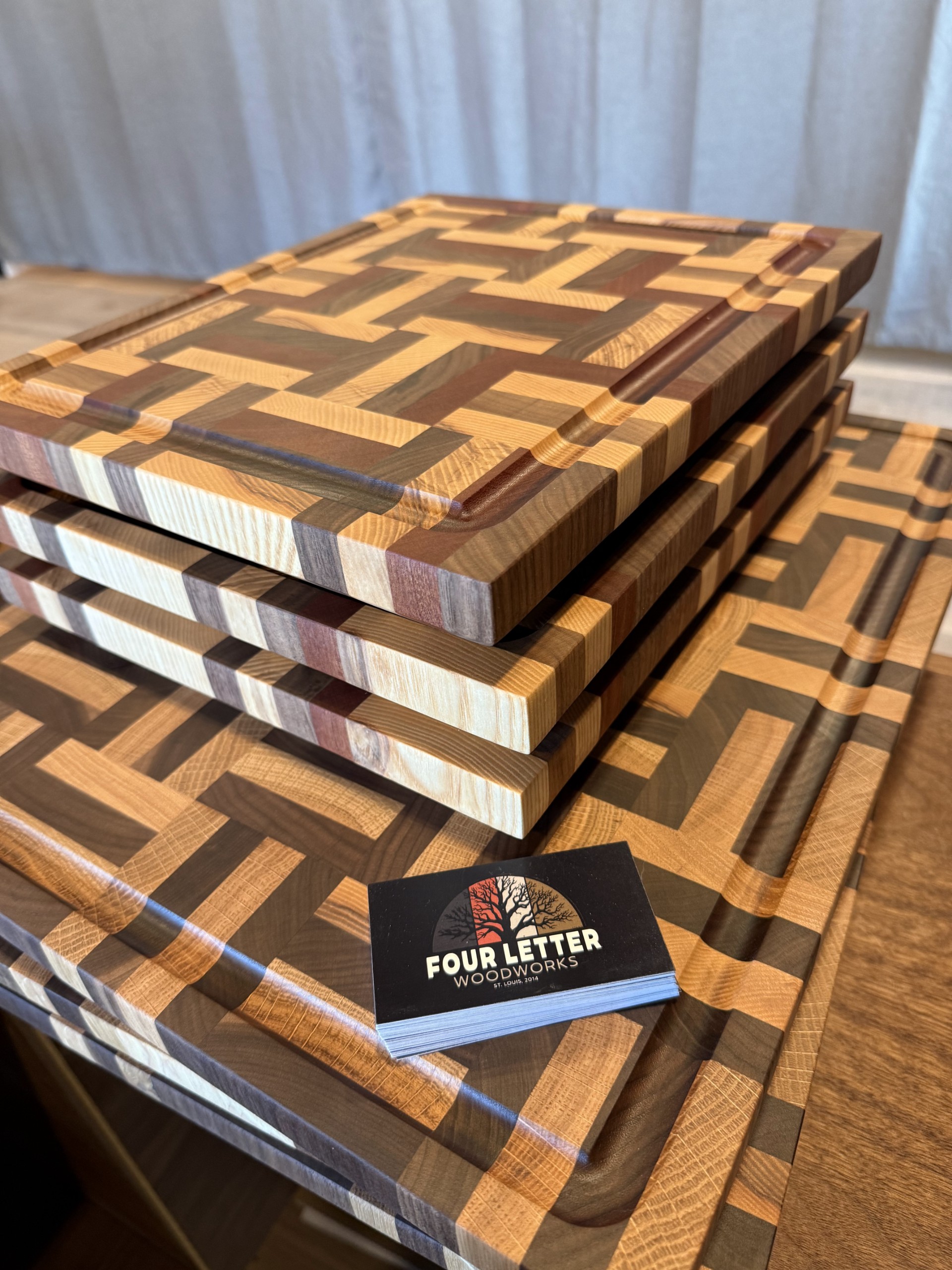 Four Letter Woodworks - Large Cutting Board