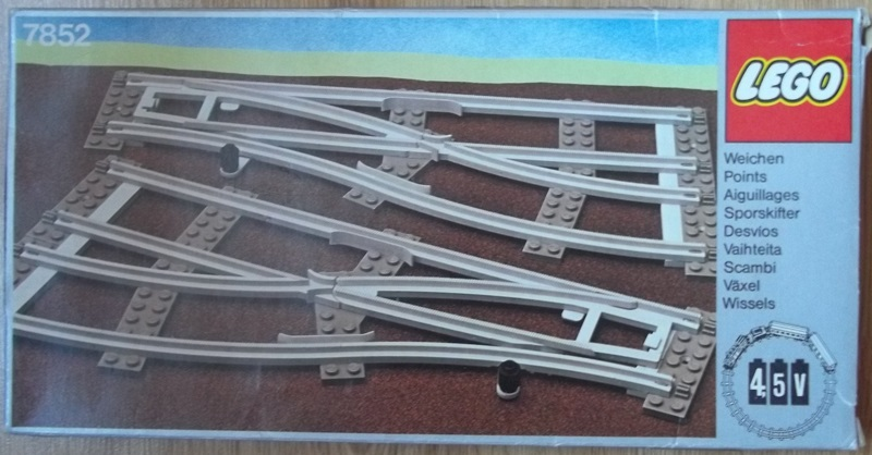 7852 Left and Right Points Manual Gray 4.5v