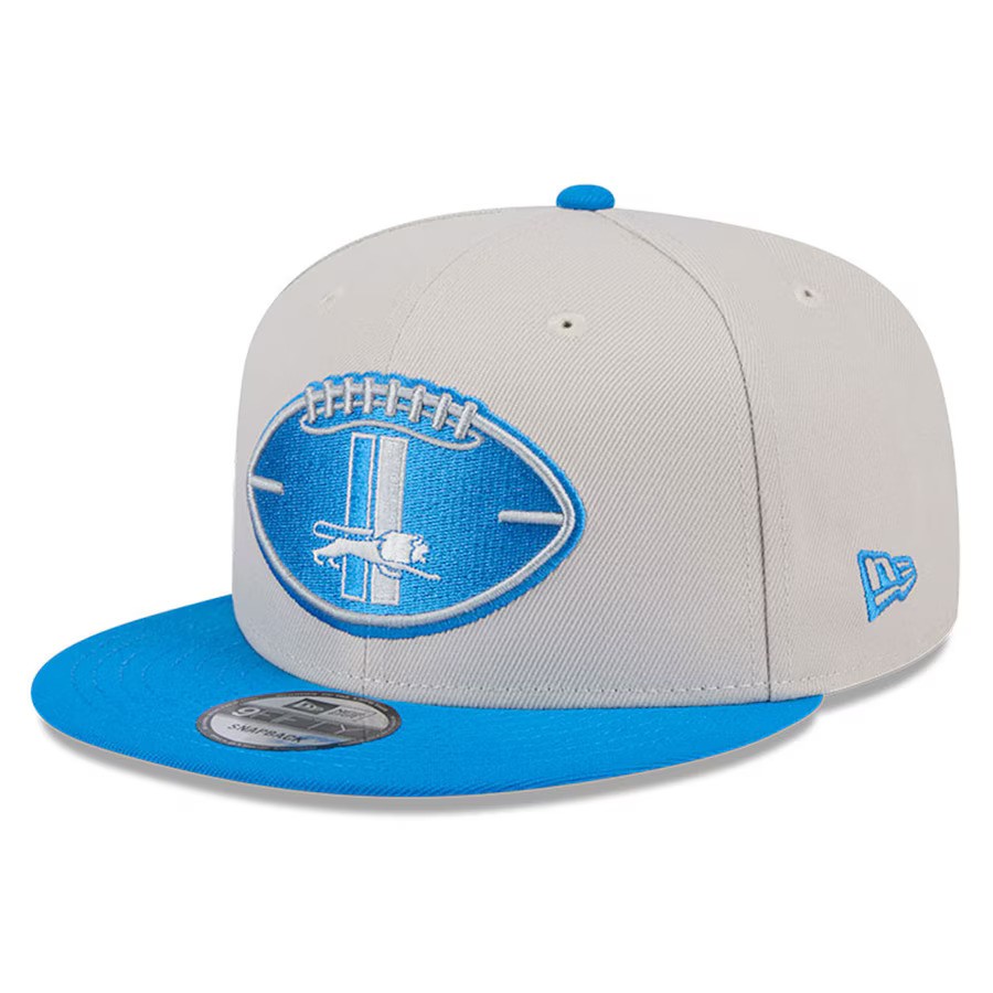 Detroit Lions 2024 Retro New Era Sideline Snapback Hat