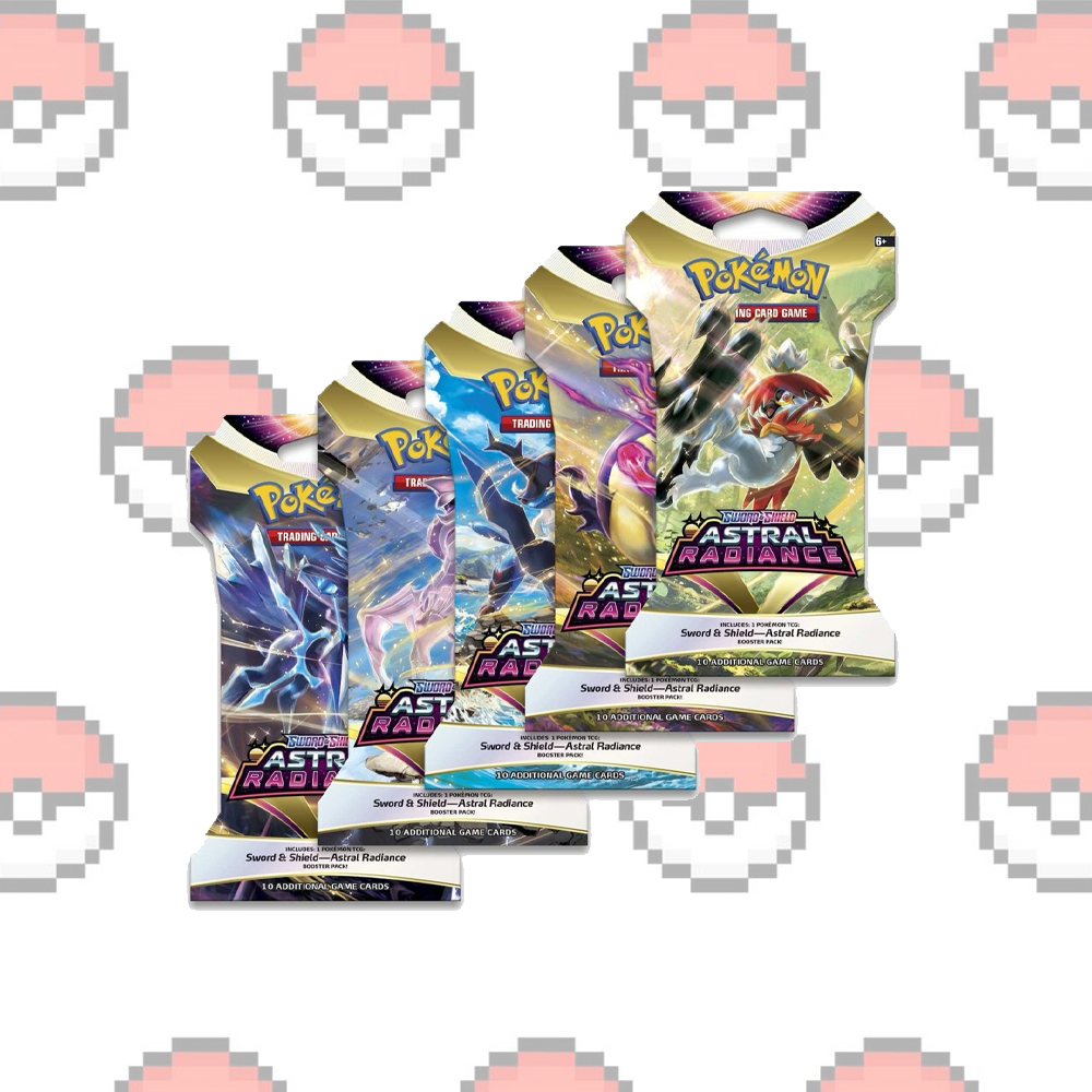 Astral Radiance Sleeved Booster Packs