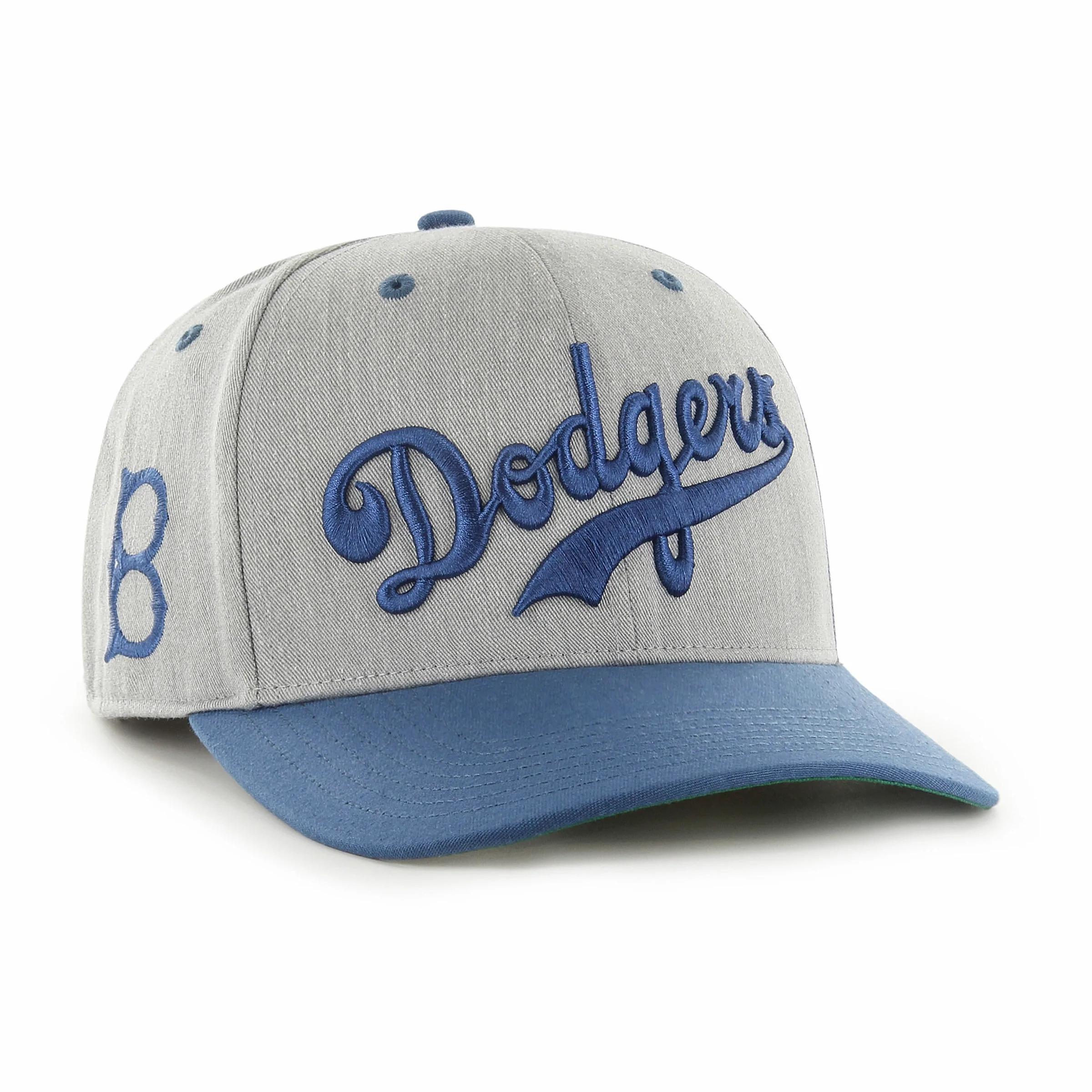 Brooklyn Dodgers '47 Brand Cooperstown Grey Flyout Midfield Hat