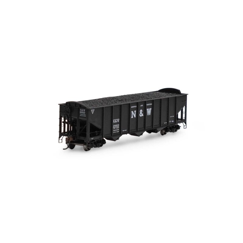 N&W 40' 3 Bay Ribbed Side Open Hopper 28810 ATH15162