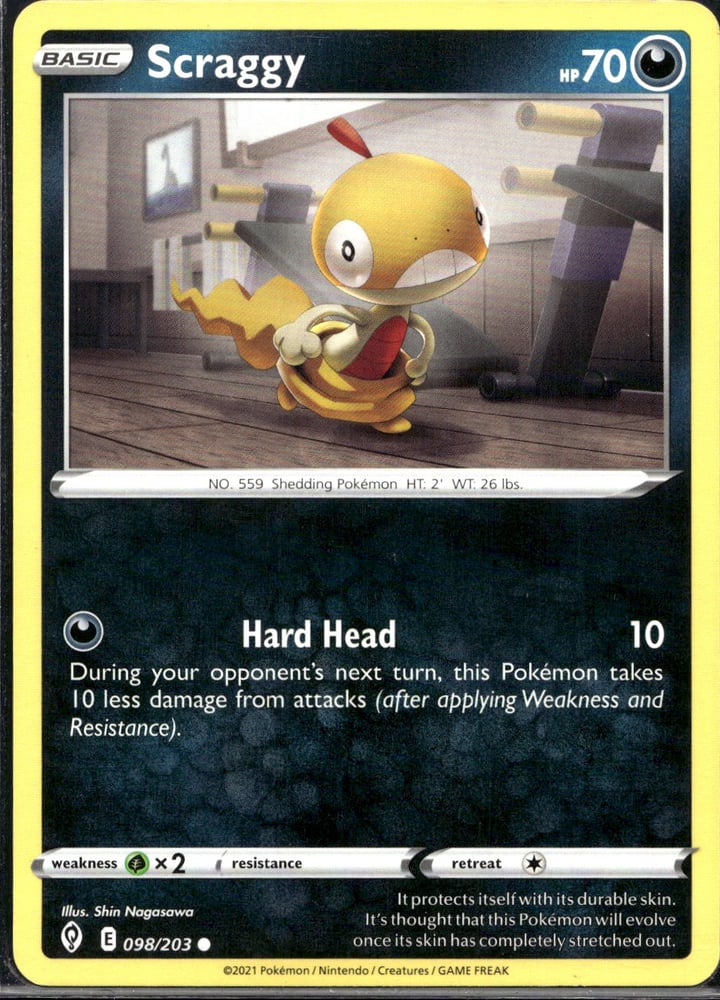 Scraggy - SWSH7 98/203