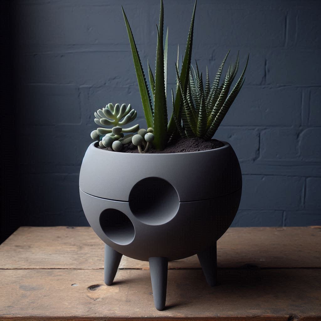 'Spaced-out' Planter