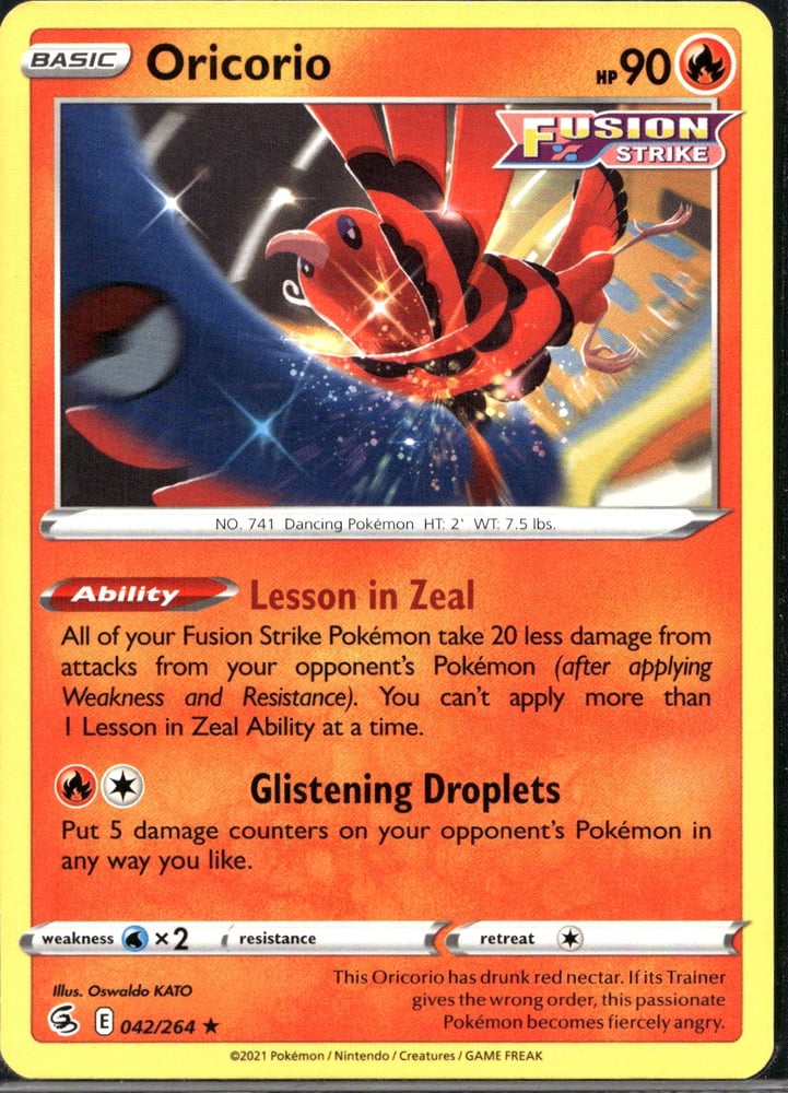 Oricorio - SWSH8 42/264