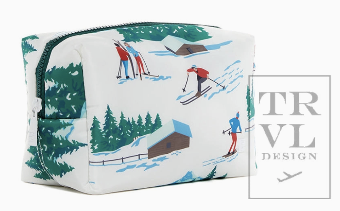 Hit the Slopes Puffer Dopp Pouch