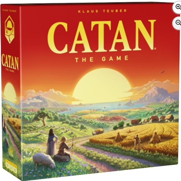 CATAN Board Game (6th Edition) Trade, Build & Settle in