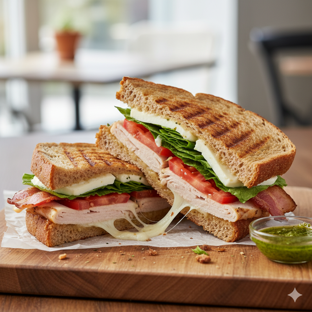 Panini Turkey Bacon
