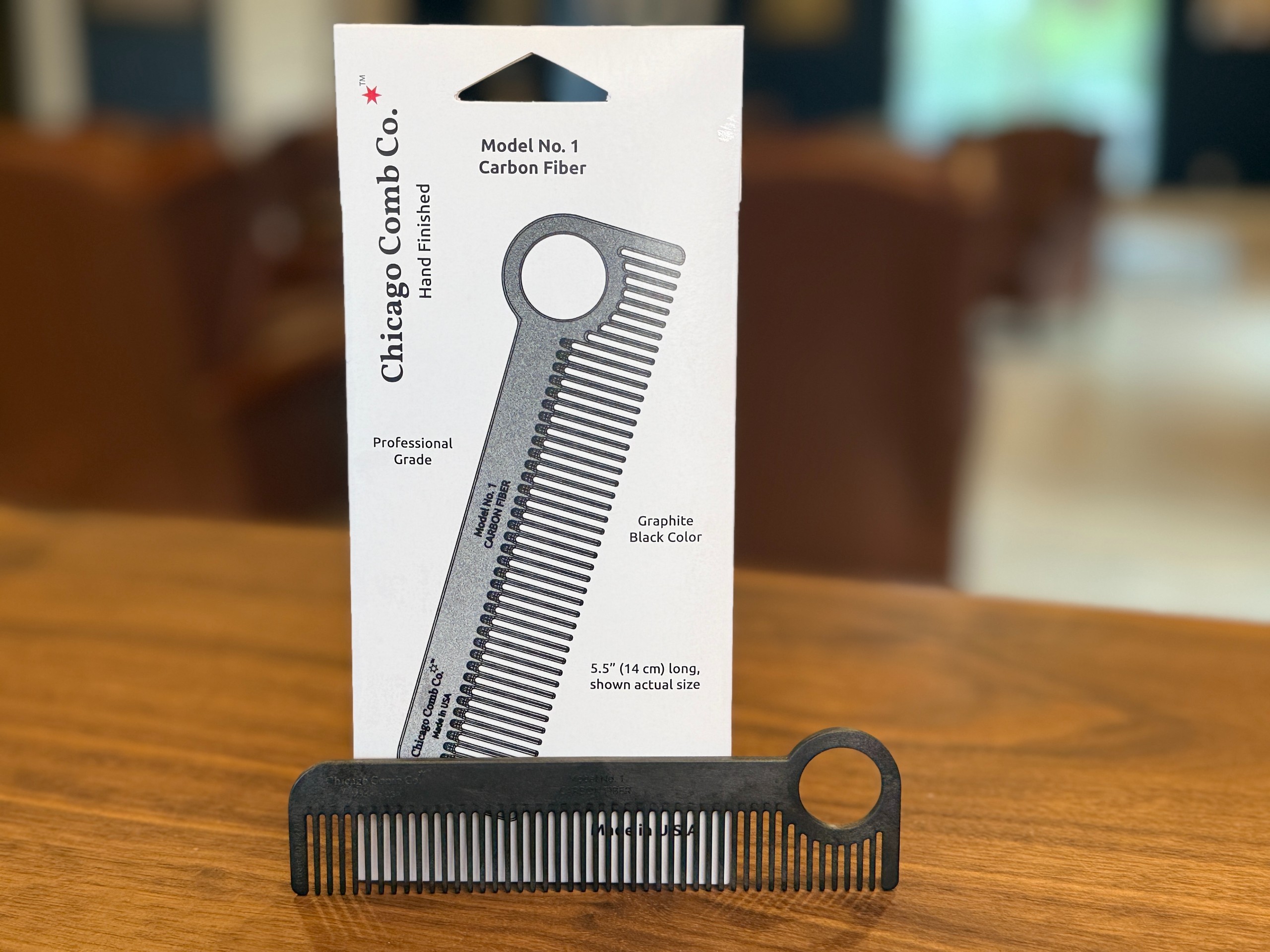 Texas Beard Company - Carbon Fiber Beard Comb