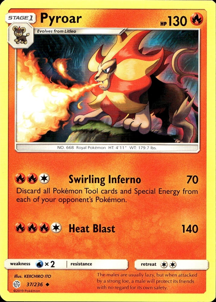 Pyroar - SM12 37/236