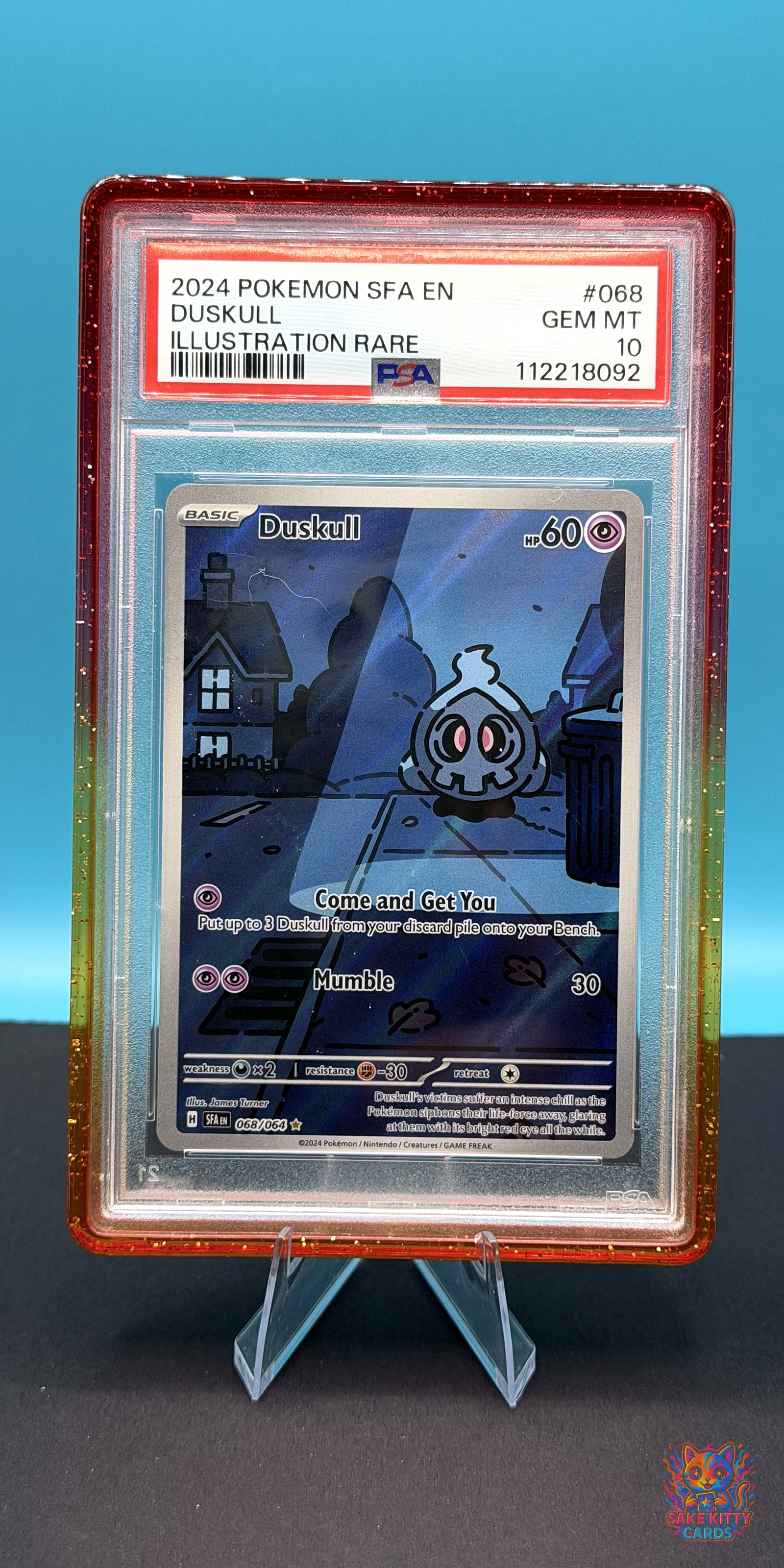 PSA 10 2024 SV: Shrouded Fable Duskull #068/064