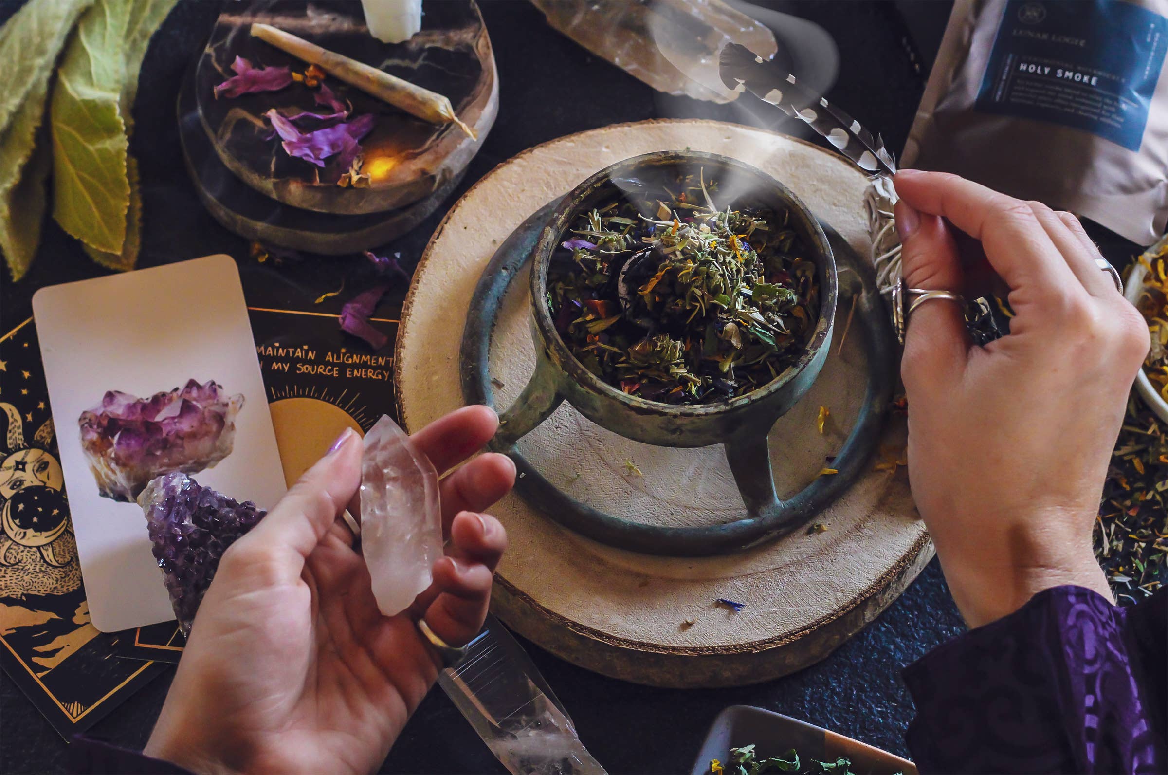 Lunar Logic HOLY SMOKE / Ceremonial Botanicals