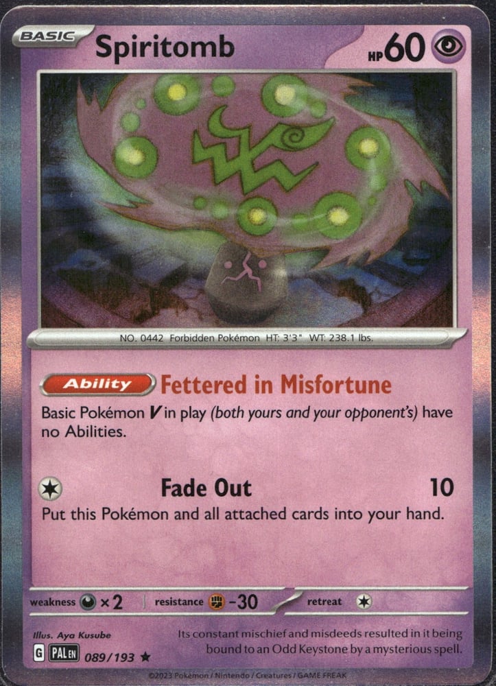 Spiritomb - SV02 89/193