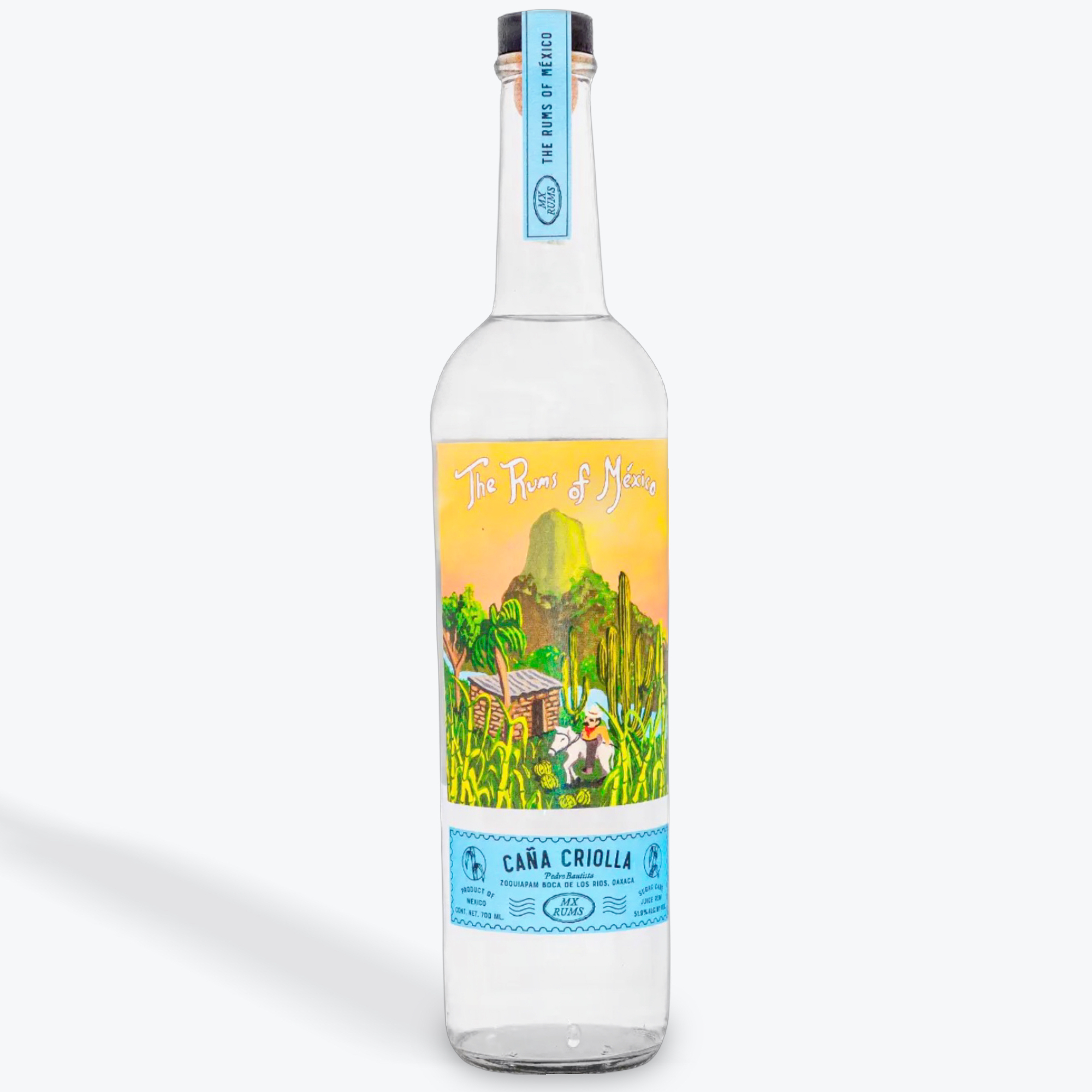 The Rums of Mexico (700 ml) Cana Criolla Rum, Oaxaca (103.8 proof)