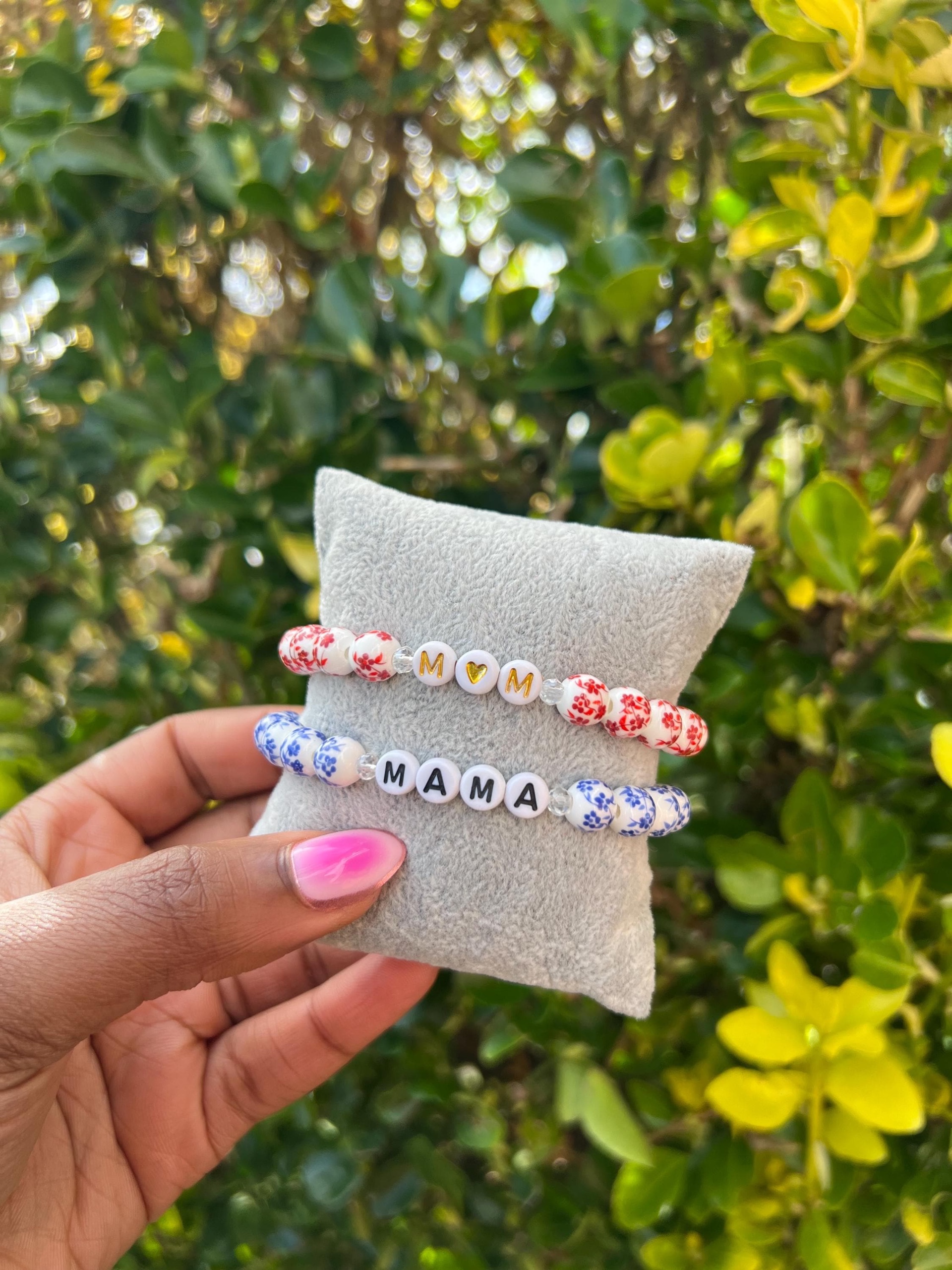 Porcelain Floral Personalised Bracelet view 5
